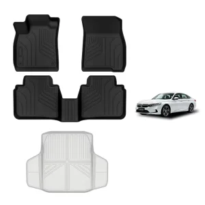 Heavy Duty Wear Proof Waterproof Anti Slip Eco Friendly Easy Clean Bulk Order Custom 3D Molded TPE Floor Trunk Liners for