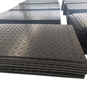 Heavy-duty PE Paving Plates Anti-aging & Slip-resistant UV Resistant Custom Cutting for Construction Site Temporary Use