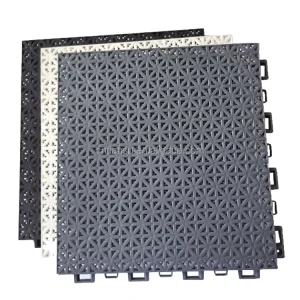 Hebei Tiansu Outdoor Basketball and Badminton Floor Sports Court Tile
