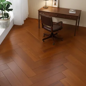 Herringbone PVC Click Rigid Core SPC Flooring Waterproof Anti Slip Wear Resistant Indoor for Commercial