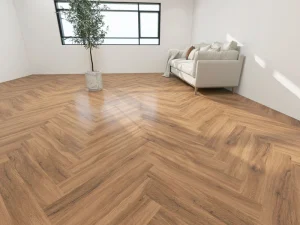 Herringbone Virgin Material Wear Resistant Click SPC Flooring PVC Vinyl Flooring SPC