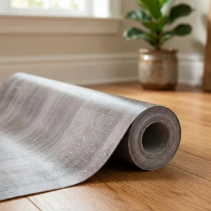 Heterogeneous PVC Vinyl Roll Flooring Anti Slip Waterproof Roll Floor For Office Mall