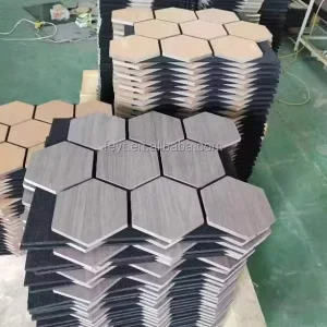 Hexagon Akupanel Sound Insulation MDF Wood Veneer Wall Panel Acoustic Panels Soundproofing Manufacturers