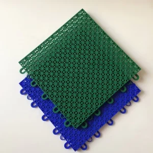 High Cushion PP Tile for Swimming Pool Side Outdoor Futsal Court