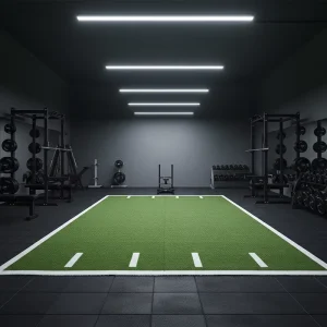 High Density 100% PE Sled Track Fitness Flooring Mat for Indoor and Outdoor Gym Turf