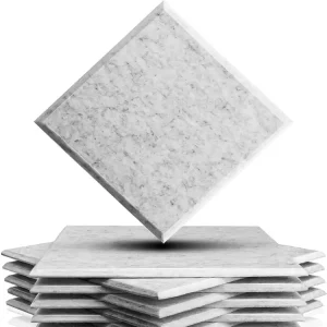 High Density 100% Polyester Fiber PET Felt Acoustic Sound Panel Flame Retardant Eco-Friendly for Living Room Studio Hotel High