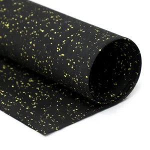 High-Density 15mm EPDM & SBR Rubber Gym Mat Customizable Fitness Protective Flooring From China