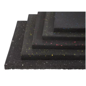 High-Density 30mm Thick Interlocking Anti-Static Washable EPDM SBR Sound-Reducing Rubber Gym Flooring Tiles
