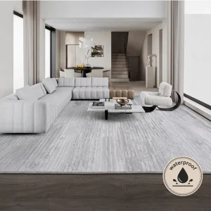 High-Density 3D Polypropylene Abstract Waterproof Stain-Resistant Indoor Floor Mat