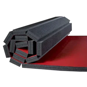 High Density 4cm Thickness Roll Up Tatami Mat Durable Jiu Jitsu Roll Mat Wrestling Roll Out Mat for Indoor Sports