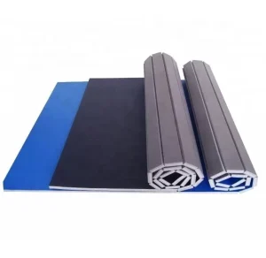High Density 4cm Thickness Roll up Tatami Mat Durable Jiu jitsu Roll Mat Wrestling Roll Out Mat for Indoor Sports