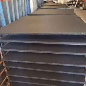 High-Density Anti-Shock 600*600*10mm Warehouse Rubber Floor Mat
