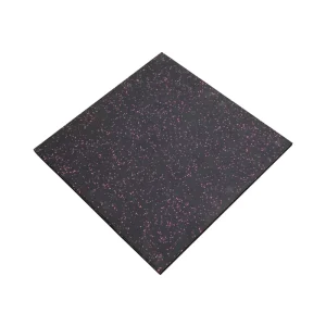 High-Density Anti-Slip Rubber Gym Flooring Mats, Tiles and Rolls with Noise and Shock Absorption for Home Exercise