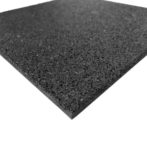 High Density Durable Anti-Static Water-Resistant Eco-Friendly Top Fine Bottom Coarse Interlocking Rubber Flooring Wear-Resistant