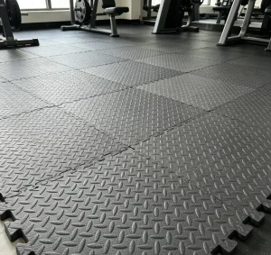 High Density EVA Exercise Gym Mat Shock-Absorbing Foam Workout Flooring