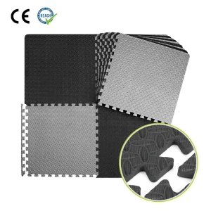 High Density EVA Foam Gym Floor Puzzle Mat Durable Eco-friendly Protective Flooring Tiles for Exercise