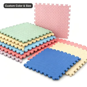 High-Density EVA Interlocking Puzzle Gym Mats Custom Color and Size