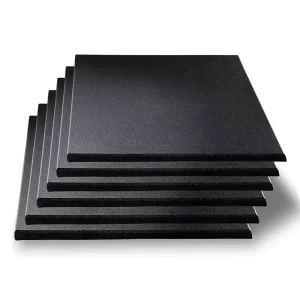 High Density Fine Grain Rubber Exercise Mat With Flat Shock Column Interlock Various Sizes Thickness Colors for Gym Dance Home