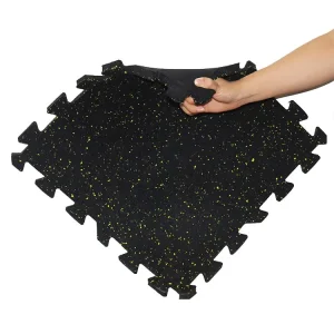 High-Density Fine SBR Granule 10mm Gym Mats Workout Puzzle Flooring Mat Fitness Flooring Home Gym Mat