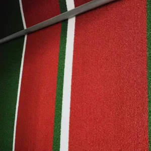 High Density Green Artificial Grass 15mm for Outdoor Basketball Field Cricket Volleyball Padel Tennis Court Sport Turf