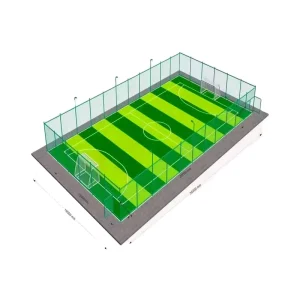High Density Green Artificial Grass for Outdoor Indoor GYM School Football Soccer Futsal Field MultiSport Turf