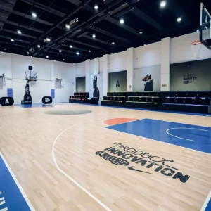 High Density Indoor Sports Flooring for Basketball Rekindle Time Sports Fields Gym Flooring