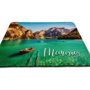 High-Density Nylon Custom Logo Printed Stain-Resistant Commercial Door Mat