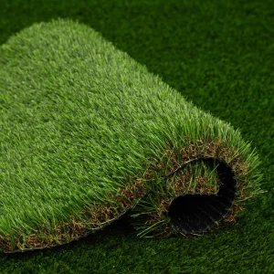 High-Density PE 40mm Fireproof Artificial Grass Turf for Indoor and Outdoor Football, Tennis, Garden, and Sports Flooring