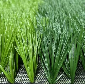 High-Density PE Fibrallited Artificial Grass, 40mm or 50mm, for Outdoor Football, Soccer and Futsal Pitches
