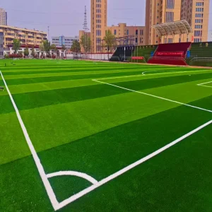 High Density PE PP Monofilament Synthetic Grass for Football Futsal Soccer Field Outdoor Green Multi-function Sport Turf