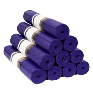 High Density PVC Yoga Mat Thickened for Indoor and Outdoor Pilates Fitness Exercise
