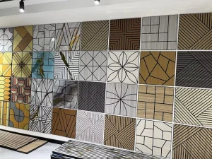 High-Density Printed Acoustic Wall Panels for Home Studio Office Sound Absorbing Noise Reduction Echo Control