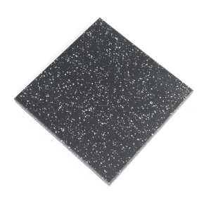 High Density Rubber Gym Floor Tiles for Free Weight Areas and Fitness