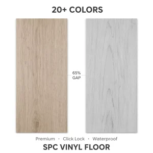 High Density SPC Flooring Uv Coating Stone Plastic Composite Flooring Factory Direct