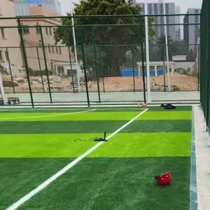 High-Density Sand-Free Non-Infilled Football Grass 25mm/30mm for Outdoor and Indoor Soccer, Padel, Tennis, and Playground Turf