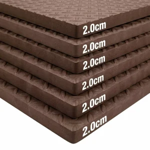 High Density Shock Absorbing Foam Baby Play Mats Comfortable Crawling Mats for Living Room Home Use