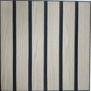 High Density Shockproof MDF Sound Absorbing Board for Broadcast Studio Podcast Room Wall Cladding