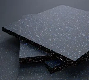 High-Density Smooth Surface Soundproof Sports Flooring Mat for Interior