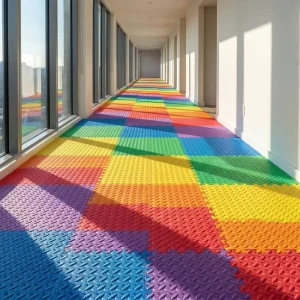 High Density Thick EVA Foam Play Mat Interlocking Baby Crawling Tiles Shock Absorption Anti-Slip Kids Floor Mat for Toddler