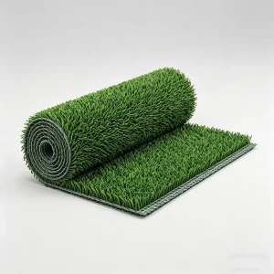 High Density Woven Turf Grass Roll Soft Touch Long Life Span Knitted Artificial Carpet for Tennis Court Playground
