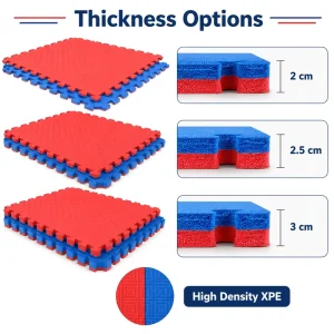 High-Density XPE 2-3cm Thick Eco-Friendly Waterproof Taekwondo Training Interlocking Puzzle Floor Mat Manufacturer