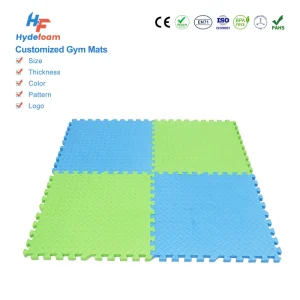High-Elasticity Gym Flooring Mats Shock-Absorbing Non-Slip for Jump Rope and Plyometric Training