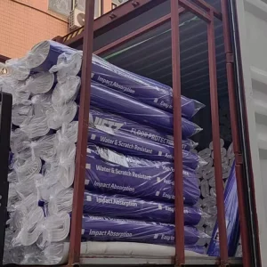 High End Grade Floor Protection Film Durable Non-Slip Easy to Install for Renovation & Moving