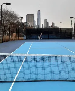 High Gloss Finish Elastic Acrylic Topcoat Paint for Tennis Club Acrylic Cushion Layer Anti-slip Sports Court Flooring