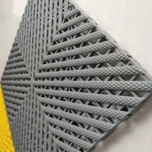 High Load-Bearing Private Garage Floor Tile Flame Retardant PVC & PP Material Interlocking Connection Outdoor Use