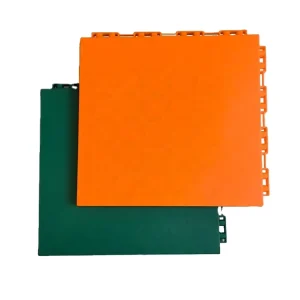 High Performance Interlocking Sports Tiles for Indoor and Outdoor Basketball Courts Shock Absorbing Weather Resistant
