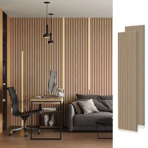 High Quality Acoustic Ceiling Panels Fireproof Akupanel Interior Decorative Acoustic Wooden MDF Wall Panels for Bedroom