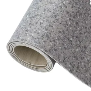 High Quality Anti Slip Plain Surface PVC Vinyl Flooring for Office & Living Room