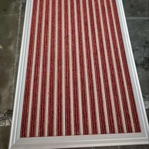 High Quality Commercial Domestic Entrance Aluminum Alloy Floor Mats Outdoor Dirt Trapper Matting Rug Entrance Aluminum Alloy