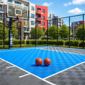 High Quality Durable Easy to Clean Interlocking Basketball Floor Pickleball Floor for Indoor and Outdoor Sports Event Flooring
